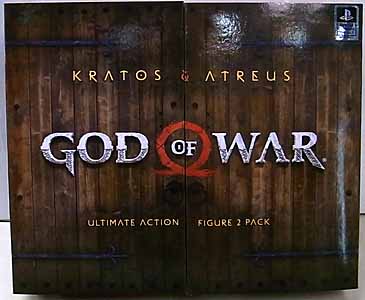 NECA GOD OF WAR 2018 7インチアクションフィギュア ULTIMATE KRATOS & ATREUS 2PACK